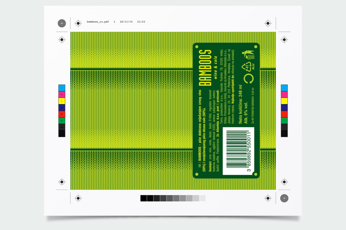 Printdesign und Verpackungsdesign Projekt Bamboos