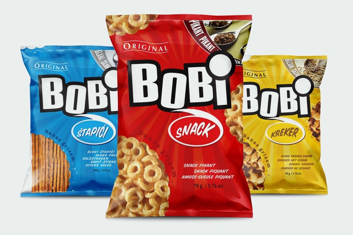 Printdesign und Verpackungsdesign Projekt O2 Projekt Bobi